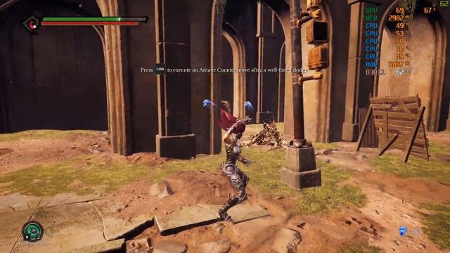 Darksiders3 - GTX 1050Ti - i5 8400 - 1080p - LOW vs MAX Settings смотреть онлайн