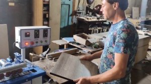 Реальный отзыв клиента о работе на кромкооблицовочном станке Delta-Machinery DM-111