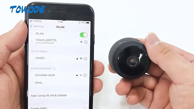 Towode hd 1080p Wi-Fi Ip câmera de segurança смотреть онлайн
