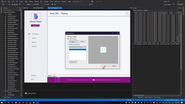C# Modern Media Player - Bunifu Framework смотреть онлайн