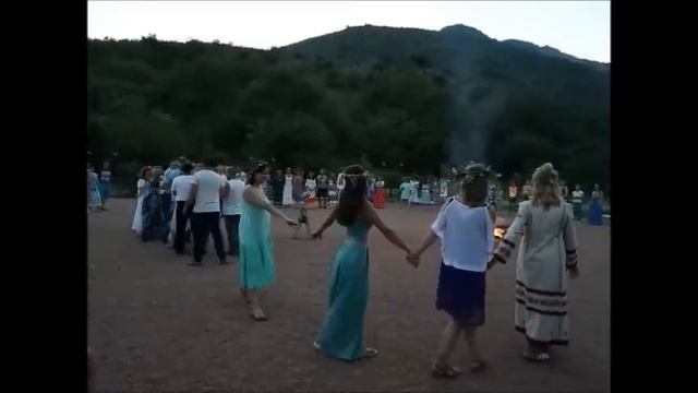 Отдых в Крыму! пос. Канака йога тур. Центр "Светоч" в Праздник Ивана Купала. смотреть онлайн