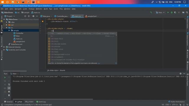 JFoenix Java FXML Tutorial - #10 Learn More JFXSlider - Animated Slider Google Material Design смотреть онлайн