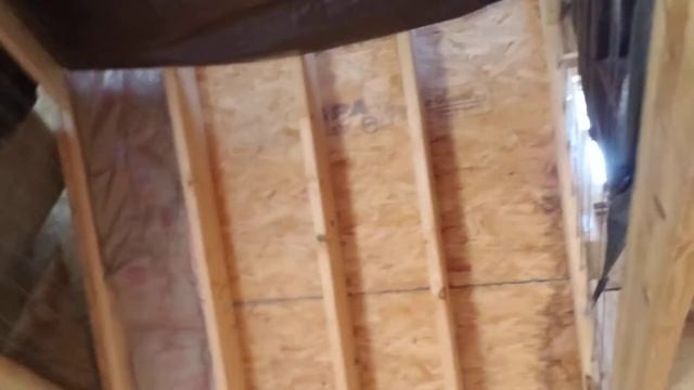 LVT Vinyl Flooring Directly On Studs No Backing. Love How This Looks In My Treehouse!!!