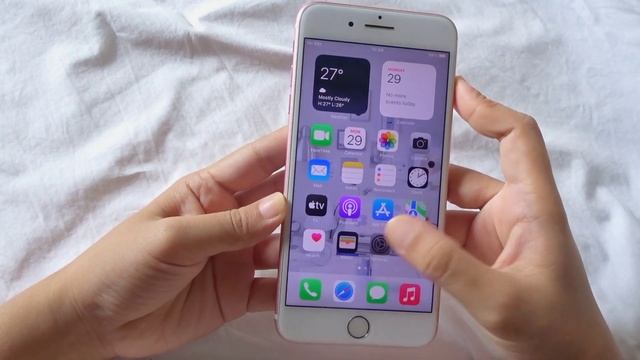 Using IPhone 7 Plus In 2023 / Aesthetic #iphone #iphone7plus