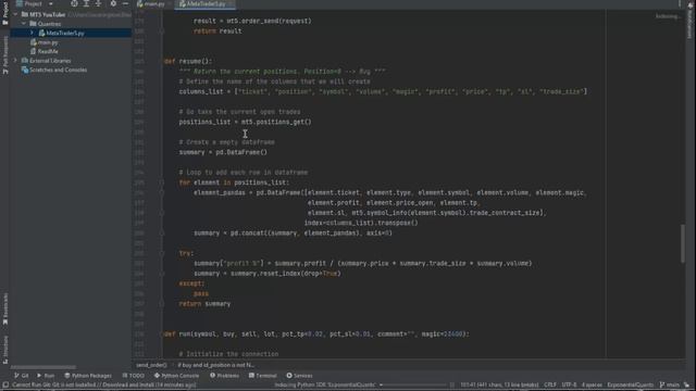 MetaTrader 5 Live Trading with Python in 2023 (Updated Template Included) смотреть онлайн