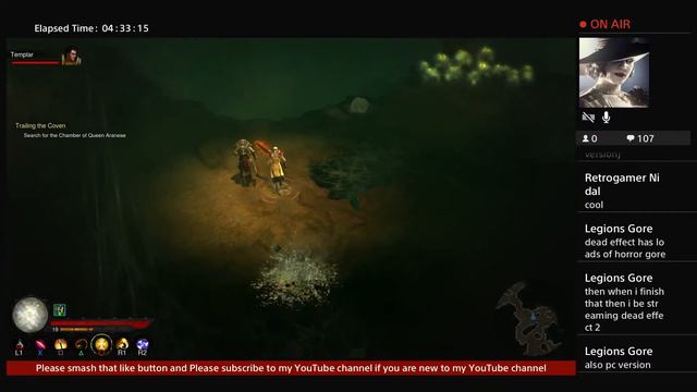 Diablo 3 eternal collection ps4 pro 4k HDR first time playing it part 1 смотреть онлайн