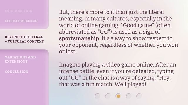 "Good Game": Unpacking the Phrase смотреть онлайн