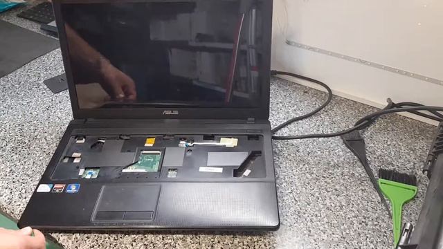 Разборка и проверка ноутбука Asus X54h