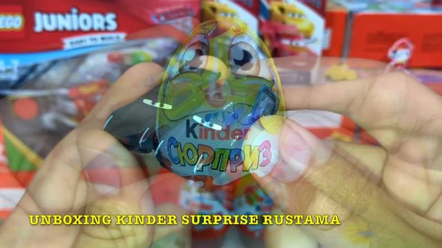 Обзор Коллекции Сюрпризов Гоночные Машины и фигурки из других серий.Unboxing Surprise Eggs смотреть онлайн