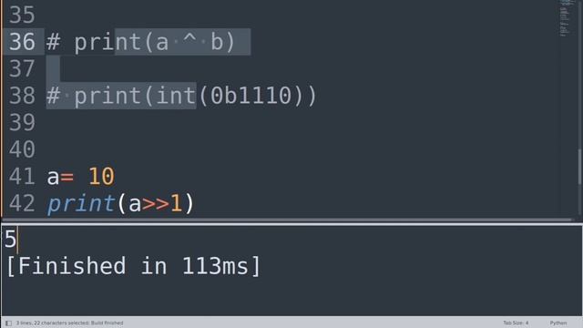 Right Shift Bitwise Operator - Python | Python Tutorial For Beginners |Advance Python| CodeWithRonn смотреть онлайн