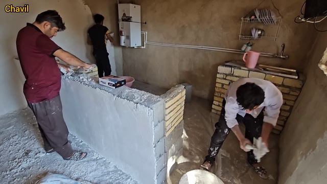 The Chavill Family Completed The Whitewashing Of Their Winter House