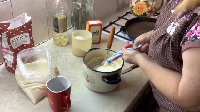 Рецепт вкусного манника от моей тёти. смотреть онлайн