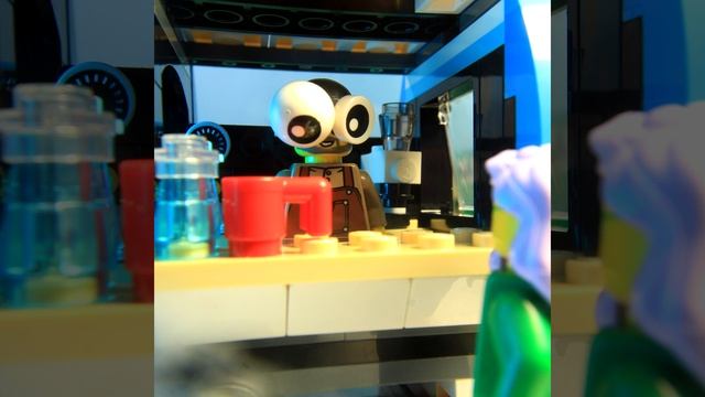 LEGO Coffee Vendor • Stop-motion Animation Brickfilm смотреть онлайн