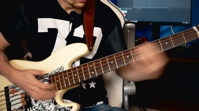 Учимся играть соло слэпом | Виртуозный и скоростной слэп на бас гитаре смотреть онлайн