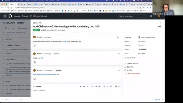 CDEvents / SIG Events Vocabulary - Oct. 18, 2022 смотреть онлайн