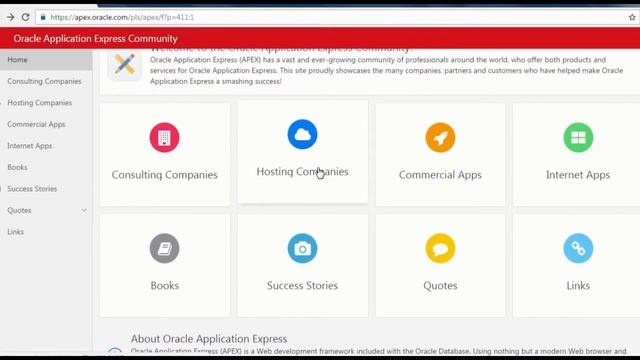 03. Sample apps built with APEX : Oracle Apex Community смотреть онлайн