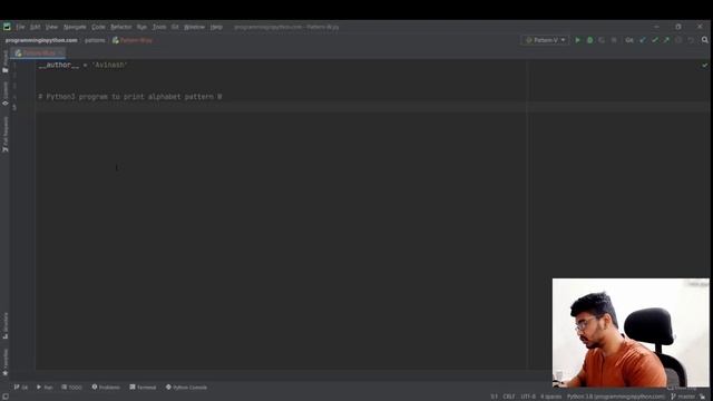 Python Program to Print Pattern of Letter W || Pattern Programming смотреть онлайн