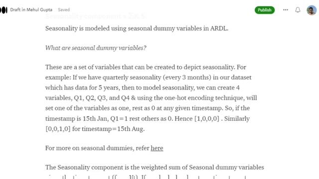 Auto Regressive Distributed Lag (ARDL) time series forecasting model explained with example смотреть онлайн