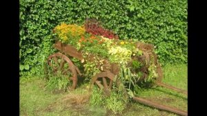 Очаровательные деревянные клумбы. 32 идеи фото деревянные клумбы