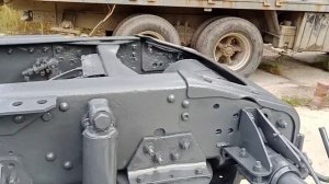 Покраска рамы грузового автомобиля 8 августа 2022 г.