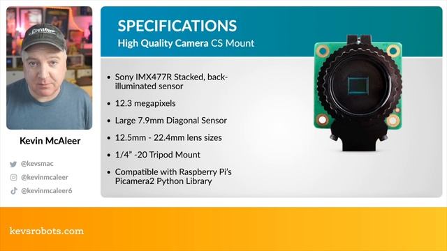 Raspberry Pi Camera Module V3 - new for January 2023 смотреть онлайн