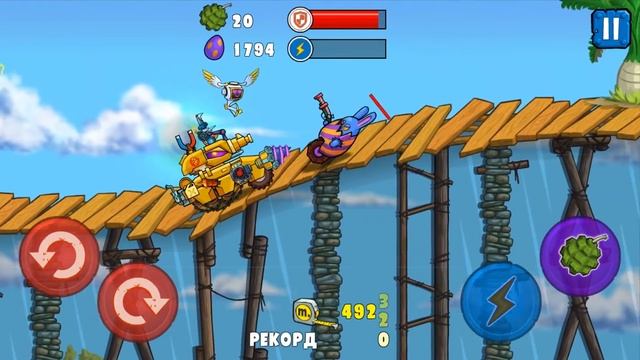 Машина ест машину 3 с Кидом. Car Eats Car #64 Новое Обновление Хищных машинок - Яйцелот!