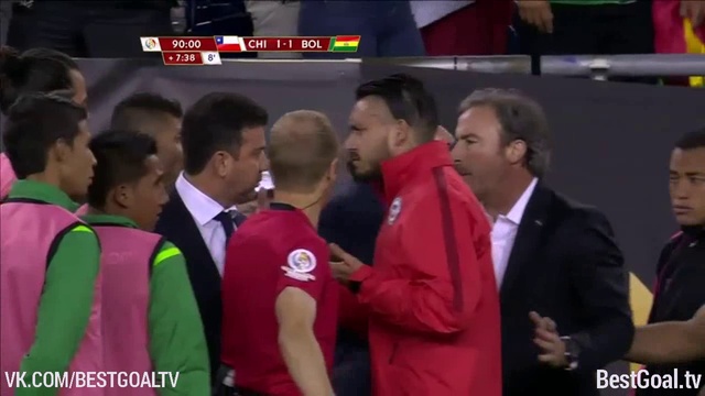 Чили 2:1 Боливия. Обзор матча и видео голов смотреть онлайн