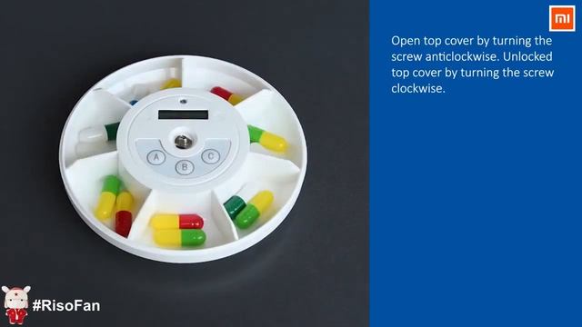 Xiaomi Zayata Portable Smart Pill Dispenser. смотреть онлайн