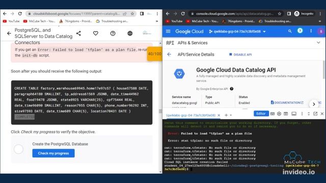 Build and Execute MySQL, PostgreSQL, and SQLServer to Data Catalog Connectors - Qwiiklabs #lab смотреть онлайн