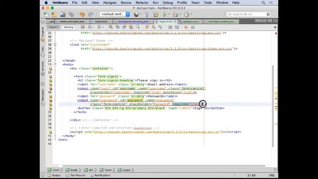 (Eps 03) Spring OAuth - Custom Login Logout смотреть онлайн