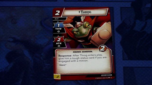 Marvel Champions LCG Valkyrie Hero Pack Focus