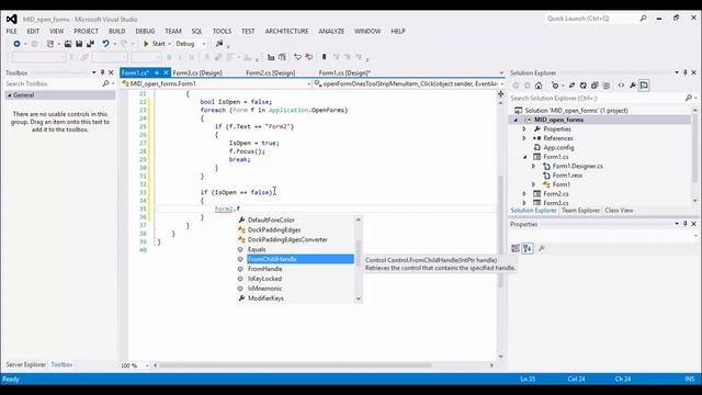 Creatin MDI Parent, Child, Menu Strip In MDI ,Open Form, Close All Forms in C# Windows Forms смотреть онлайн