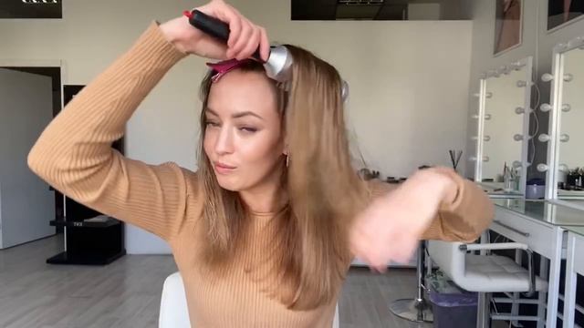 Укладка пористых волос смотреть онлайн