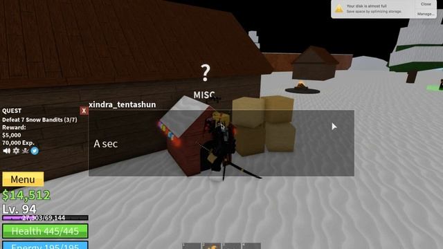 Chatting with the misc dog house (Blox fruits) смотреть онлайн