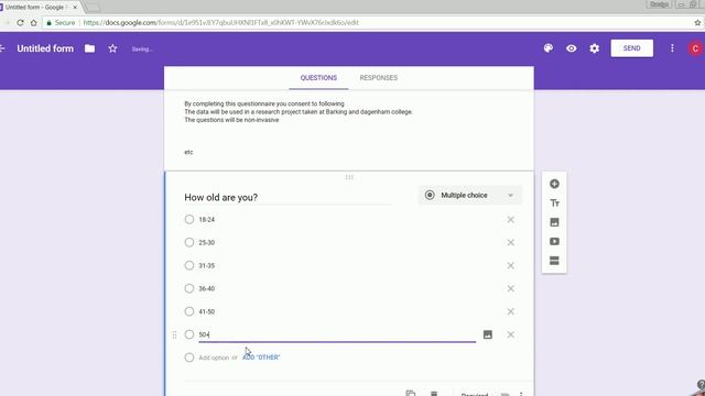 Making a questionnaire on google forms смотреть онлайн