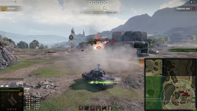 6 Выпуск WOT Линия Фронта беру Генерала 1 танком LANCEN C 11710 Урона смотреть онлайн