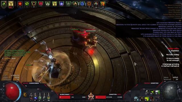 [PATH OF EXILE | 3.21] – BLEED BOW GLADIATOR VS ALL INVITATIONS! смотреть онлайн