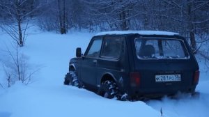 Нива на Бел-161 и нива на цепях))) часть первая!