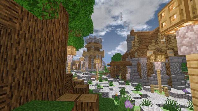 Top 1 realistis Shaders MCPE 1.17 -1.18+ ray tracing? mirip java edition!! смотреть онлайн