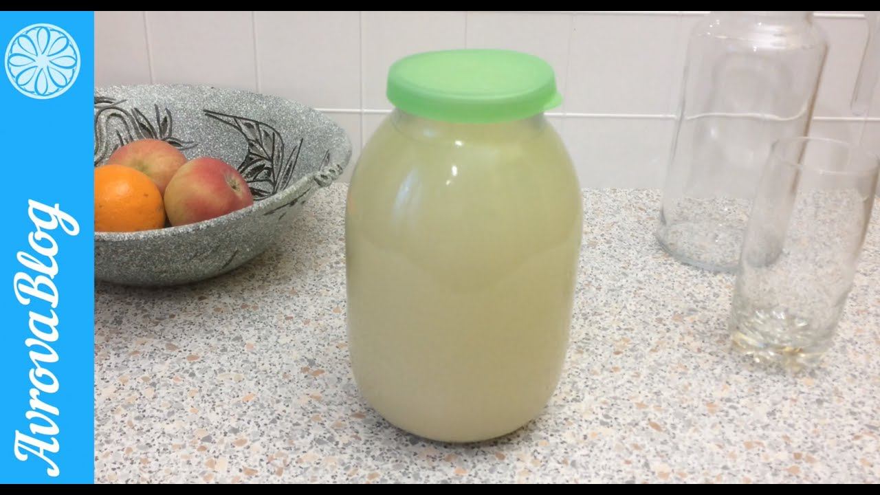 Квас на ржаной закваске. Часть 1