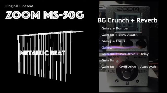 【 ZOOM MS-50G -サウンド6 】Mesa/Boogie MKⅢ ( Clean / Crunch / Drive) смотреть онлайн