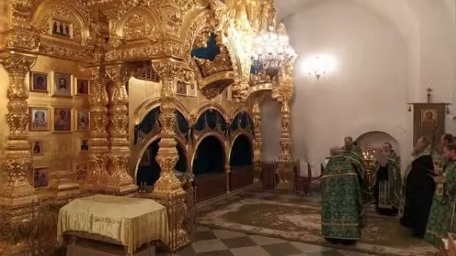 Обновление храма вмч. Георгия в Лидде.Вечернее богослужение. смотреть онлайн