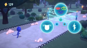 Герои в масках: герои ночи➤ Игрофильм➤ Лунные гипношарики в парке