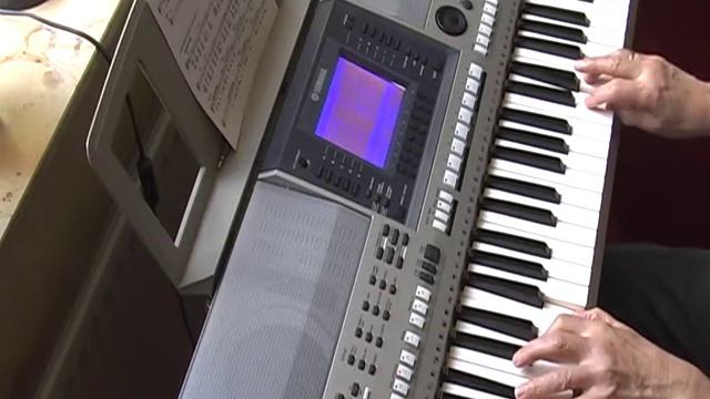 paloma blanca,yamaha psr s700 смотреть онлайн