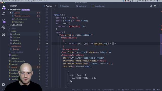 3D Flip Animations in React Native смотреть онлайн