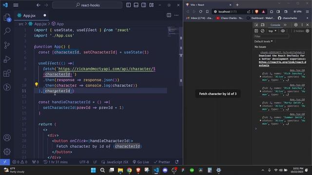 React: Learn useEffect Hook смотреть онлайн