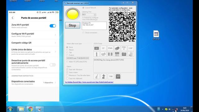 Lector Código de Barras y QR Para Android Escanea en Excel y Word | Lector de QR para Excel GRATIS смотреть онлайн