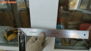 Как установить подоконник на балконе? Часть 3