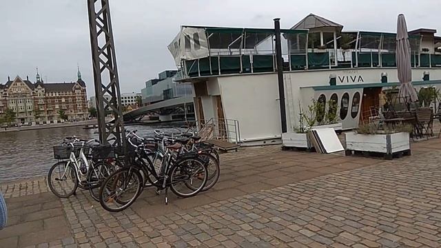 Прогулка по Копенгагену (Дания) смотреть онлайн