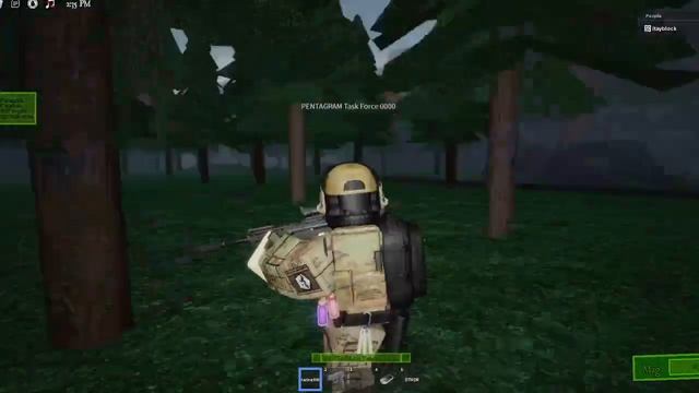 Roblox SCP PENTAGRAM Task Force 0000 Operator (Avatar Build) смотреть онлайн